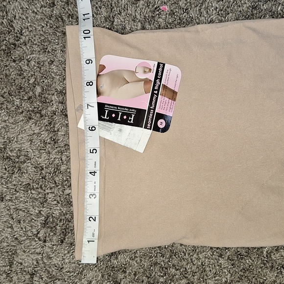 FIT Figure Improving Technology tummy thigh control shapewear underwear - M nude - Picture 4 of 7